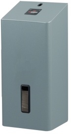 SanTRAL® Plus STU 1 Toilettenpapierspender, ca. 650 Blatt, Papierspender ideal zur hygienischen Einzelblatt-Entnahme, Farbe: osloblau, P OB