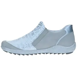 REMONTE Damen R1428 Sneaker, vapor/weiss/silver / 80, 38 EU - 38