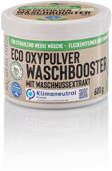 Eco Oxy Wasch Booster Mit Waschnuss 600G, 2Er Set