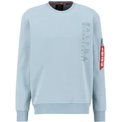 Sweater »  Men - Sweatshirts Embroidery Sweater«, Gr. S, greyblue, , 35690713-S