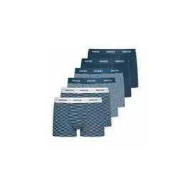 SNOCKS Boxershorts mit Streifen | Blaue Streifen | M