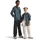 Kinder Teen Zipline Rain Jacke Größe 116 blau