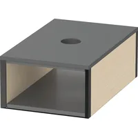 Duravit Box für Spiegelschrank, Utensilienbox mit Deckel, 100x160 mm,