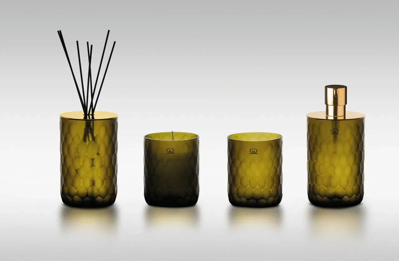 Glassdesign SENSO ORMA Duftdiffusor - deep green