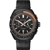 Chronograph Bulova Schwarz   Kollektion Racer - mann