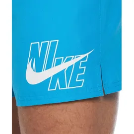 Nike Logo Lap 5 Badeshorts - Laser Blue - S