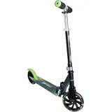 Muuwmi Scooter 180 neon mit Leuchtrollen grün/schwarz