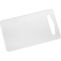 Fackelmann Frühstücksbrettchen Kunststoff 1 24 x 14 cm Transparent