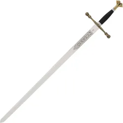 Schwert Kaiser Karl V. mit Metall Griff