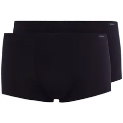 SKINY Herren Boxer Shorts, 2er Pack - Pants, Shorts, Trunks, Advantage Cotton Schwarz XL