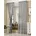 Gardine St Kräuselband halbtransparent Kräuselband Leinen Optik grau 140 cm x 225 cm