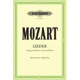 faber music gmbh Ausgewählte Lieder für Hohe Singstimme und Klavier