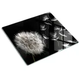 Tulup Herdabdeckplatte 60x52 cm schwarz