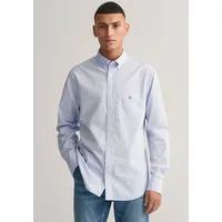 GANT Reg Langarmhemd Light Blue 2XL