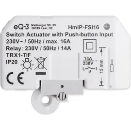eQ-3 Homematic IP Schaltaktor mit Tastereingang (16 A) - Unterputz