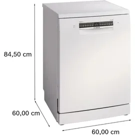 Bosch Serie 4 SMS4EMW06E Geschirrspüler (freistehend, 600 mm breit, Weiß)
