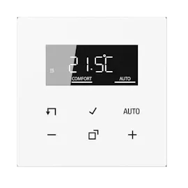 Jung Raumthermostat BTLS1791WW mit Bluetooth