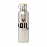 Ppd Trinkflasche Edelstahl Thermosflasche coffee lover 750 ml mehrfarbig