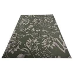 Outdoorteppich Piombino Mischgewebe Green 80 x 150 cm