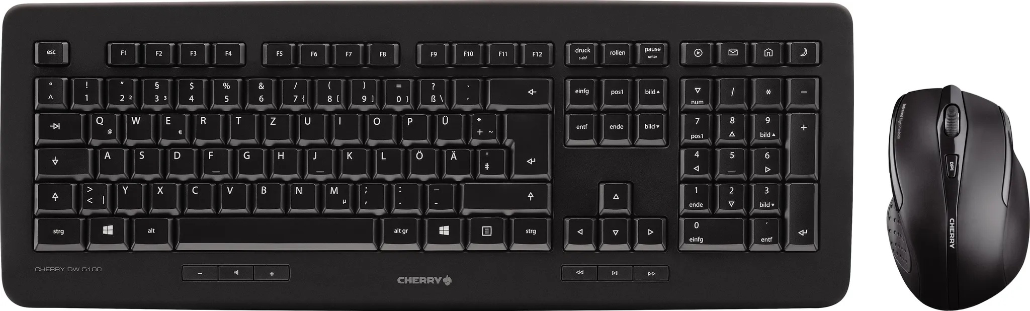 DW 5100 Wireless DE Set schwarz
