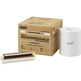 DNP Papier Super Matte 1 Rolle je 200 St. 15x20cm für DS620