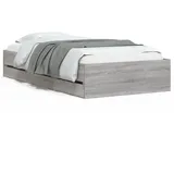 vidaXL 100 x 200 cm Grau