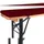 TexDeko Bankauflage 220 x 25 x 2 cm rot 1 St.