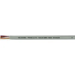 Helukabel TRONIC (LiYY), Niederspannungskabel, Grau, Polyvinylchlorid (PVC), Coo