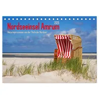 Calvendo Nordseeinsel Amrum (Tischkalender 2026 DIN A5 quer), CALVENDO