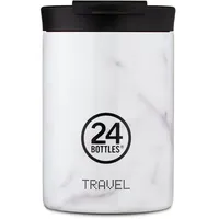 24Bottles Travel Trinkbecher 350 ml Carrara Grau Herren