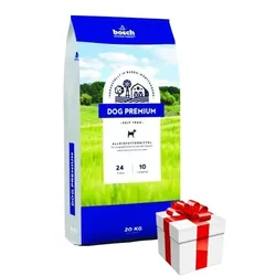 BOSCH Dog Premium 20kg+Überraschung für den Hund