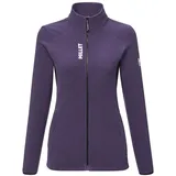 Millet Ubic Lightgrid Fleece Mit Durchgehendem Reißverschluss - Purple Velvet / Black - M