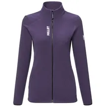 Millet Ubic Lightgrid Fleece Mit Durchgehendem Reißverschluss - Purple Velvet / Black - M