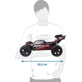 CARSON RC-Buggy Virus 4,2 XL 4CH RTR schwarz/türkis (500409081)