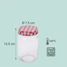 Relaxdays Einmachglas 400 ml 25 St.