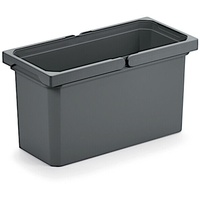 Naber 8013329, Cox® Systembehälter, Ersatzeimer anthrazit, 10 Liter
