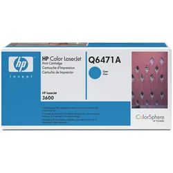 Toner HP Q6471A cyan