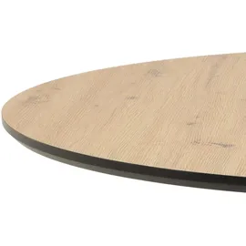 HELA Tische Kindu Ø 120 cm Artisan Eiche/schwarz