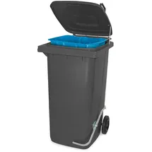 BRB-Lagertechnik Müllbehälter 120 l Anthrazit
