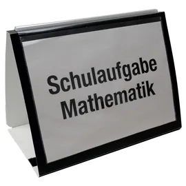 TimeTex Whiteboard-Tisch-Flipchart A4 ca. 33 x 25 cm Schwarz/Weiß