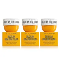 Sol de Janeiro Körpercreme Sol de Janeiro Brazilian Bum Bum Cream 3er Set, Praktisches Vorrats-Set mit drei identischen Cremes weiß