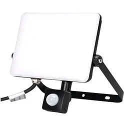 Aigostar 50W LED Fluter Strahler Flutlicht mit Bewegungsmelder mit Michglas abdeckung Außenbereich IP65 4000K