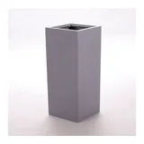 eleganteinrichten Pflanzkübel 30 x 30 x 90 cm Grau