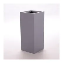 eleganteinrichten Pflanzkübel 30 x 30 x 90 cm Grau