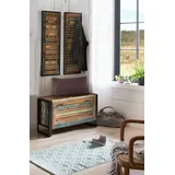 SIT Möbel Fiume 85 x 50 x 35 cm Altholz bunt / schwarz