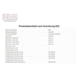 Bosch HERDSET Teleskopauszug + PKM Flex-Induktionskochfeld 60cm