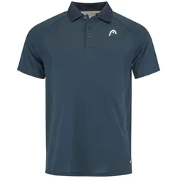 Head Tennis-Polo Performance 2023 (Moisture Transfer Microfiber Technologie) navyblau Herren