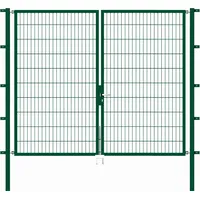GAH Alberts Alberts® Flexo Doppeltor Typ 6/5/6 2000 mm-2500 mm-grün