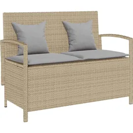 vidaXL Gartenbank 112 x 56 x 87 cm Beige