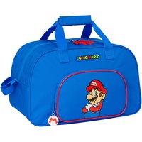 Super Mario Sporttasche Super Mario Play Blau Rot 40 x 24 x 23 cm